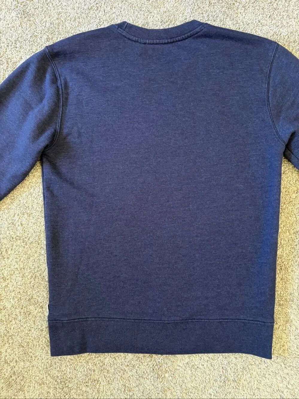 Cotopaxi Organic Cotton Fleece Crewneck Sweatshirt Navy Blue Logo Pullover Sz Sm - Picture 4 of 12